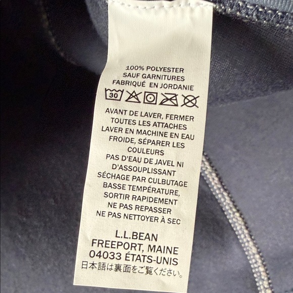 L.L. Bean Mountain Pile Fleece Hoodie Womens M Jacket NWT Cozy Warm Teddy - Picture 5 of 11